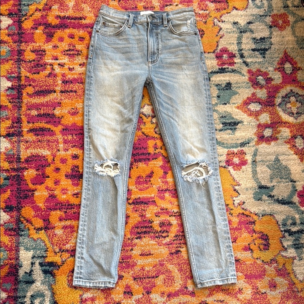 Boyish Light Blue Straight Leg Jeans